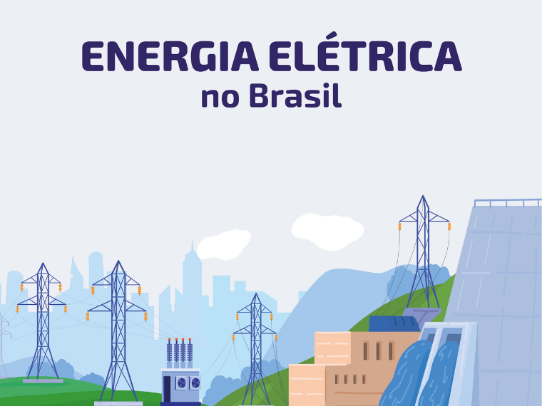 Como é a produção de energia elétrica no Brasil? 
