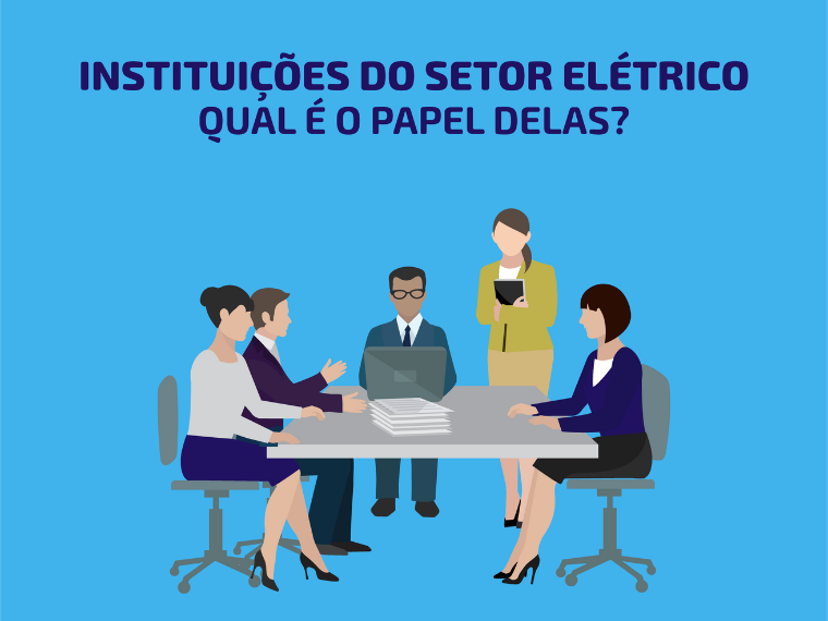 Qual é o papel das instituições do setor elétrico?