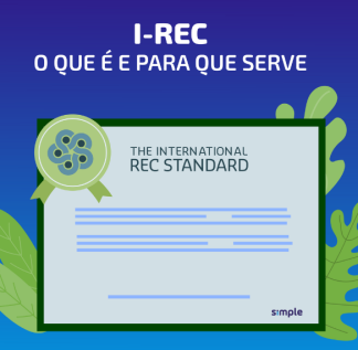 Certificado de energia renovável (I-REC)